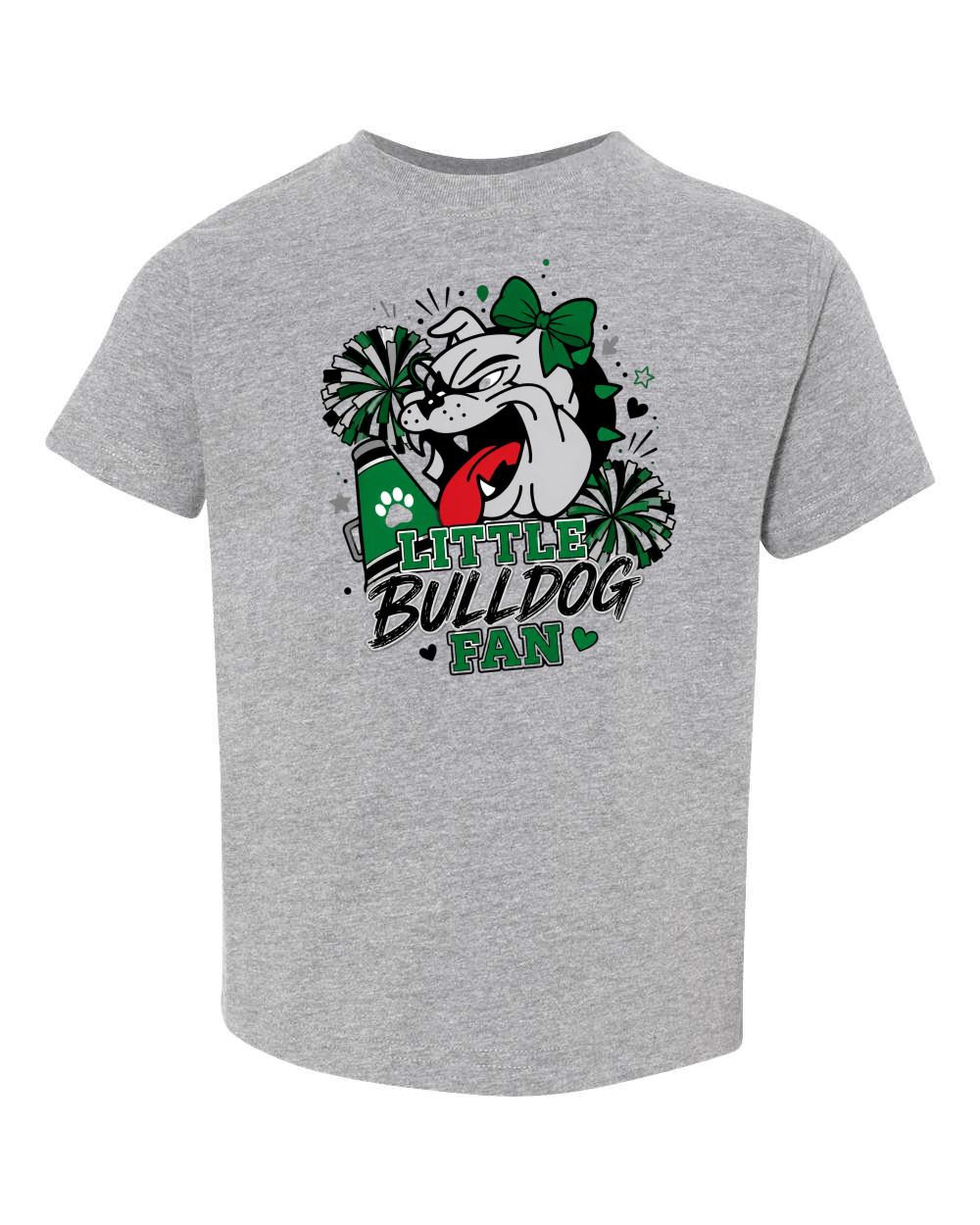 Little Bulldog Fan Cheer Short Sleeve Infant Tee
