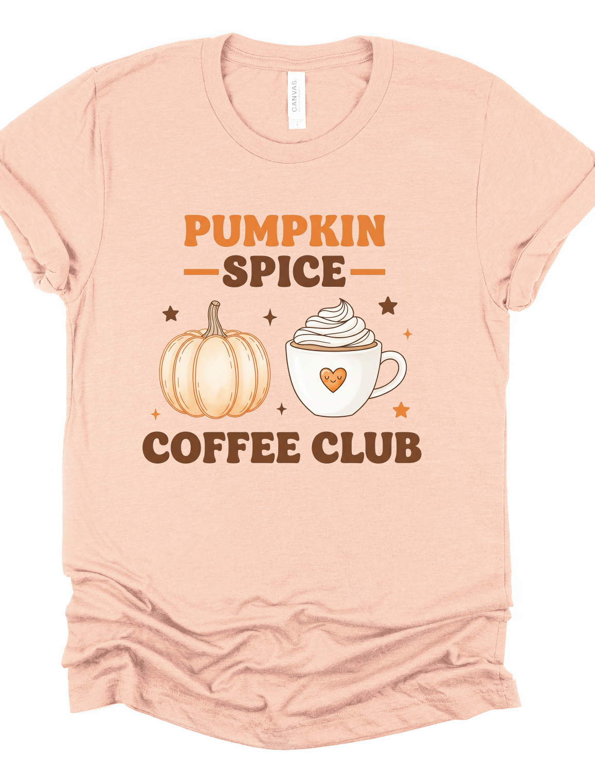 Pumpkin Spice Coffee Club Graphic Tee