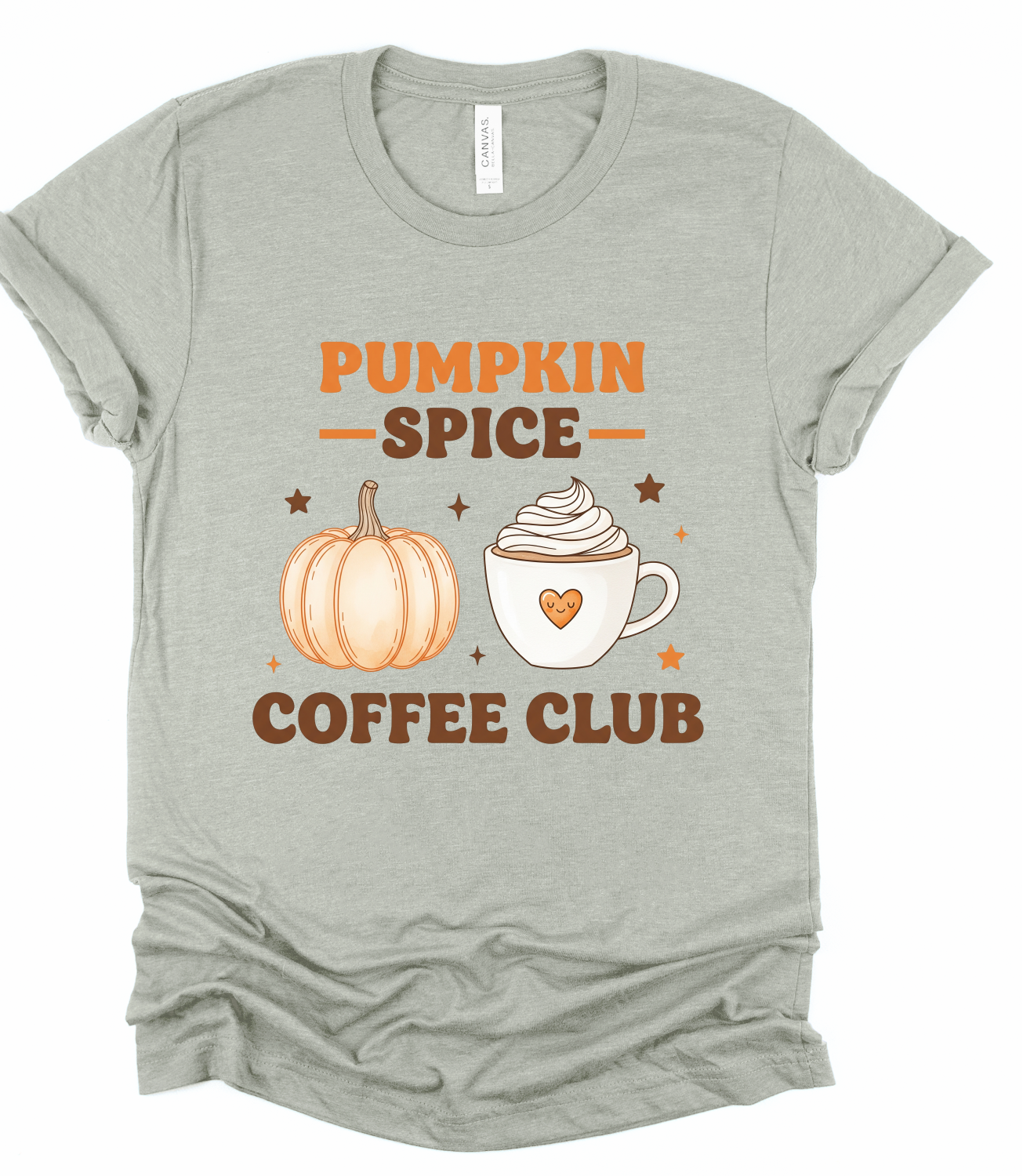 Pumpkin Spice Coffee Club Graphic Tee